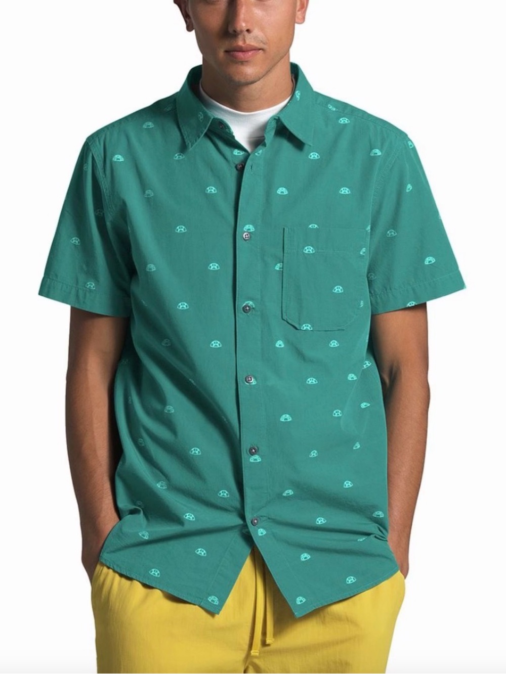 The North Face Short Sleeve Baytrail Shirt Teal